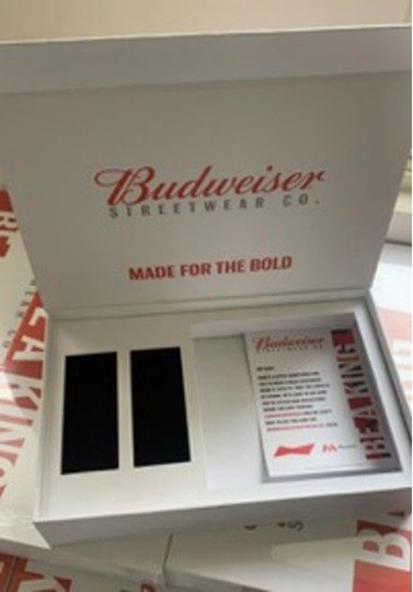 Budweiser Streetwear Co. kit box